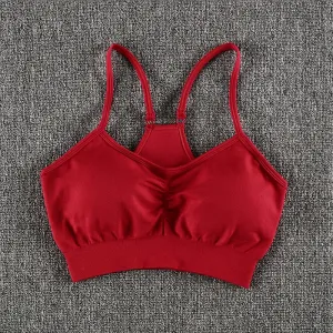 Wire-Free Push-Up Bralette Strap Top