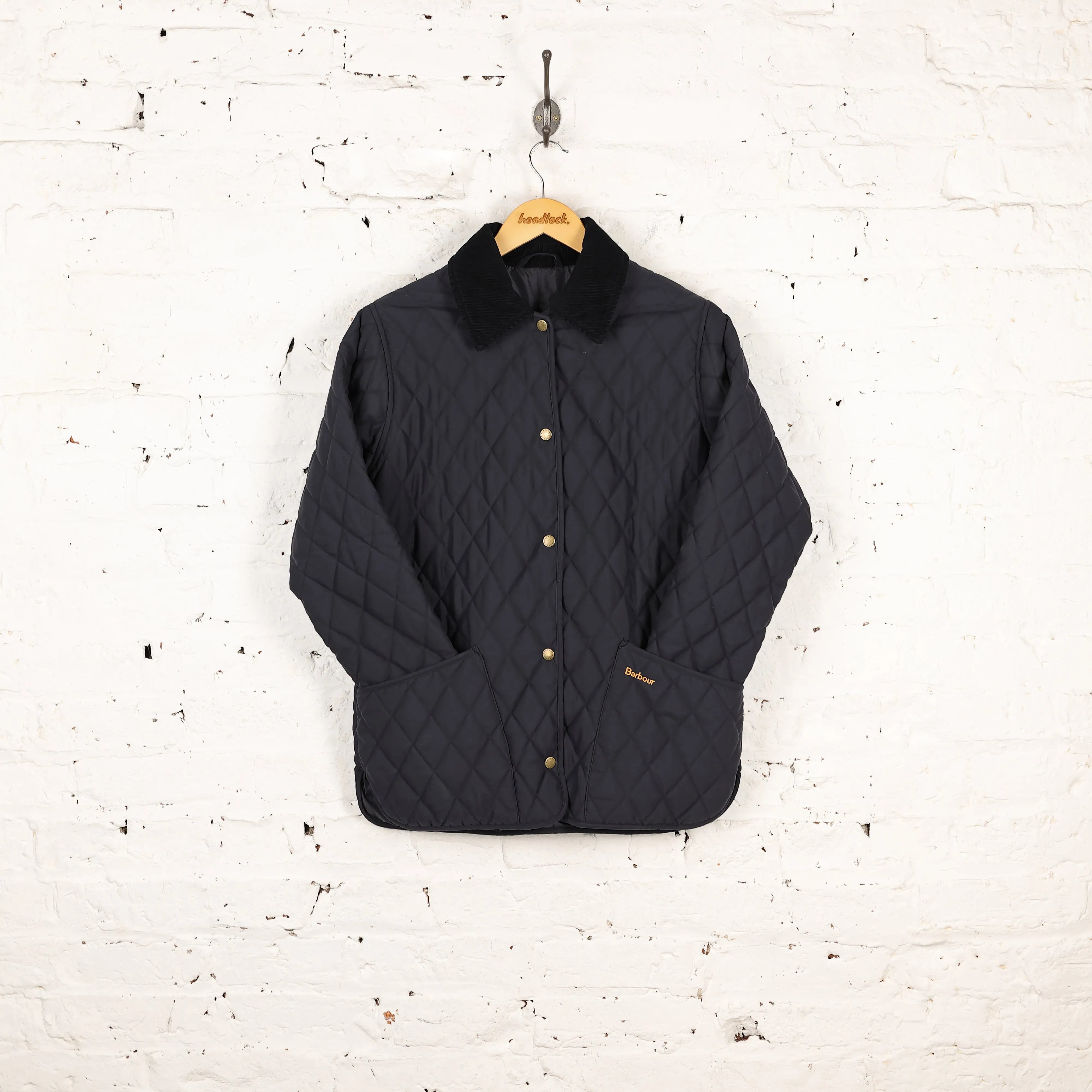 Women's Barbour Eskdale Quilted Jacket - Blue - Women's M