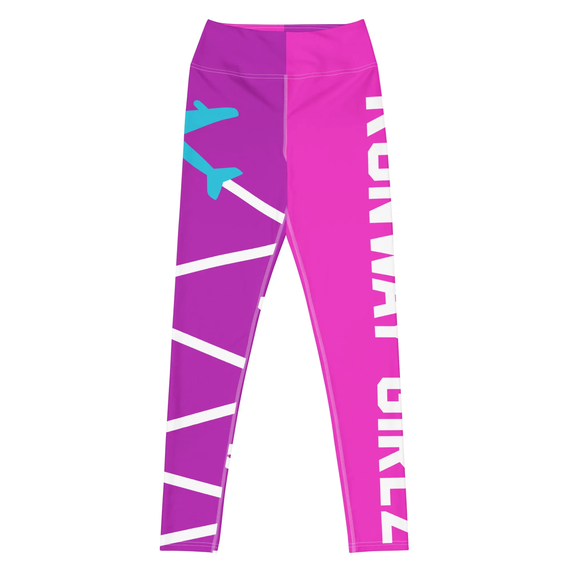 Women's Zip Yoga Leggings