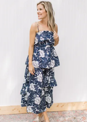 XZ Garden Party Navy and White Set