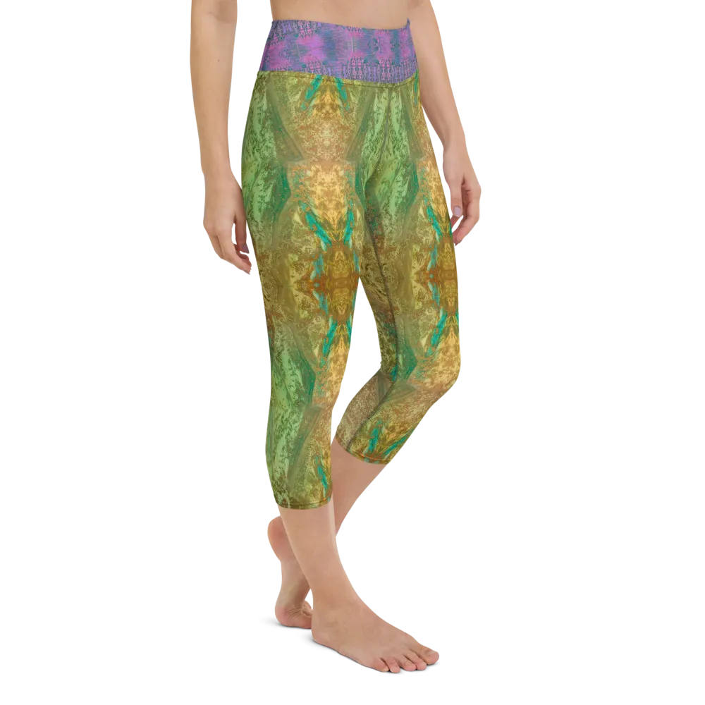 Yoga Capri Leggings (Her/Muliebris) RJSTH@Fabric#6 RJSTHS2021 RJS